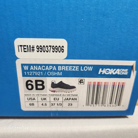 Hoka Anacapa Low OSHM Size 6B - Picture 3 of 11